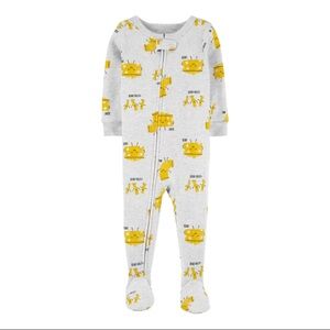 NEW Carters 2T Toddler Macaroni & Cheese Pajamas Family Matching Collection